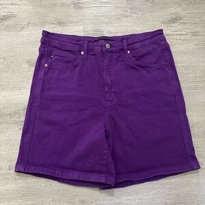 The Sydney from Judy Blue High-Rise Tummy Control Garment Dyed Denim Shorts SzXL